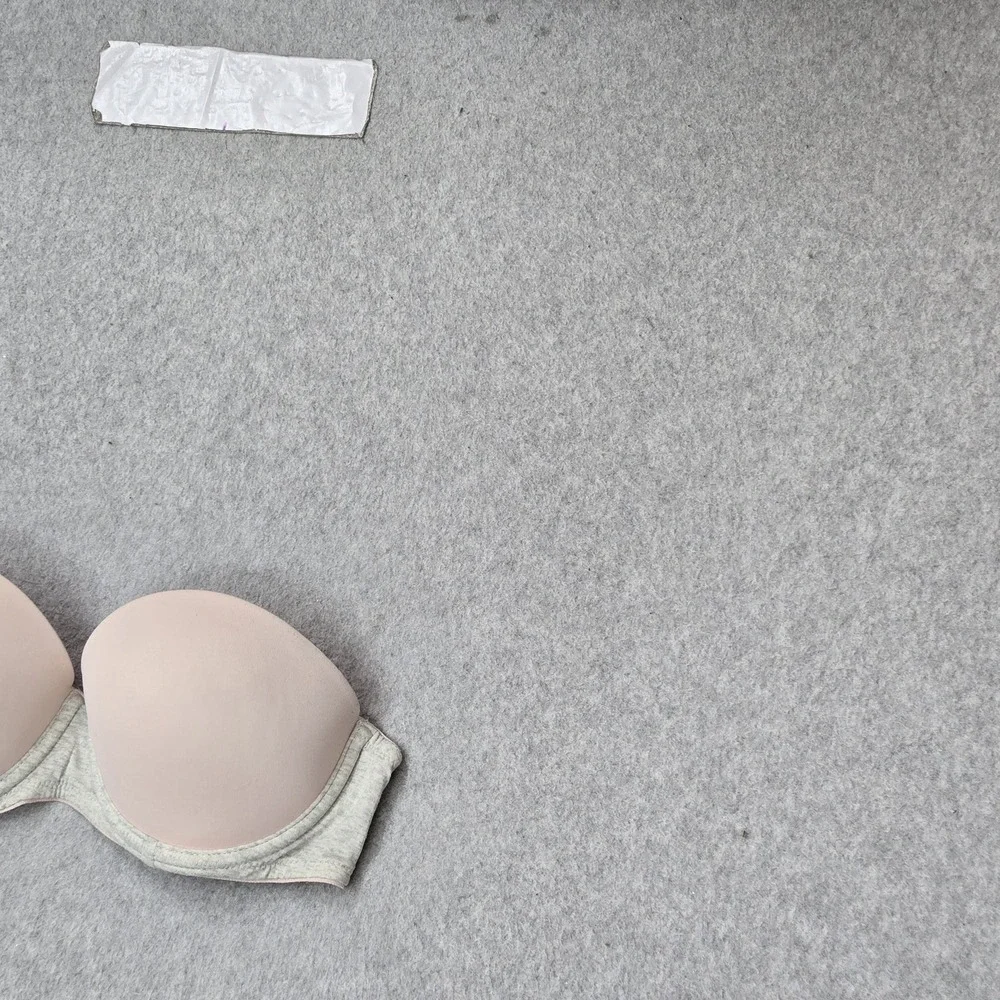 PINK Women Bra 32C Pink Push Up Underwired Strapless Multi Way READ